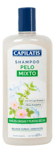 Capilatis Shampoo Pelo Mixto X 420ml Ortiga Y Rosa Mosqueta