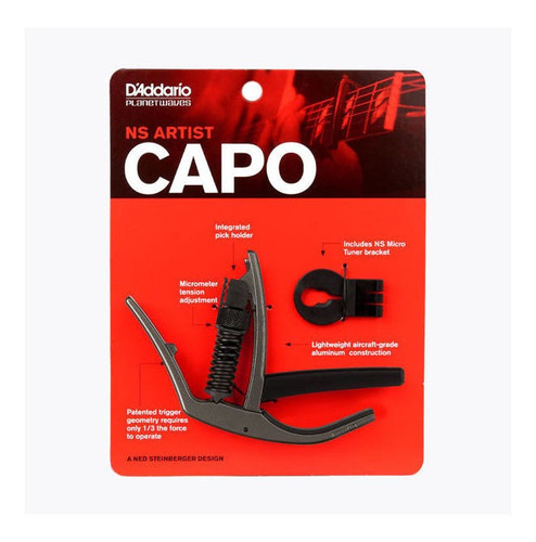 Capotraste Planet Waves Metal Pw-cp-10mg