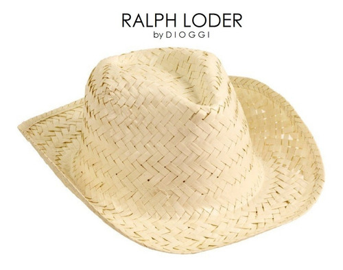 Sombrero Panama Paja Straw Hat Style Ralph Loder V.crespo
