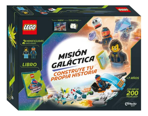 Libro + Lego - Misión Galáctica - Catapulta