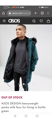 Campera Parka Asos.