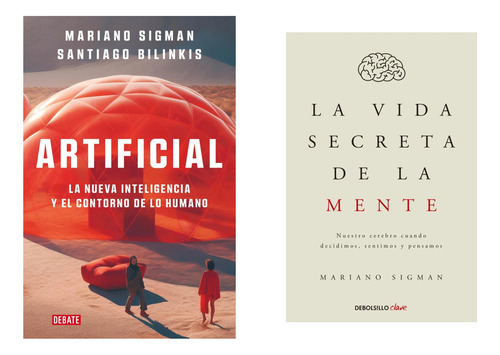 Artificial + Vida Secreta - Sigman - 2 Libros Bol Y Gde