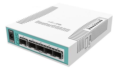 Cloud Router Switch Mikrotik Crs106-1c-5 5+1 Puertos Sfp Fo