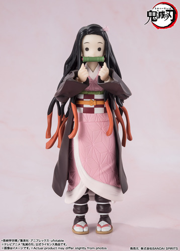 Boneco Tanjiro Demon Slayer Action Figure Bandai Shf Nezuko