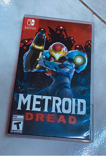 Caja Custom Metroid Dread (solo Es La Caja) Nintendo Switch