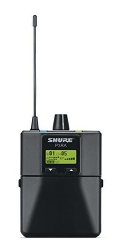 Receptor De Cuerpo Profesional Shure P3ra Para Sistema De Mo