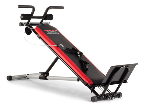 Sistema De Poleas Y Cables, Weider Body Works, Banco