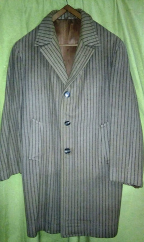Sobretodo De Abrigo Vintage