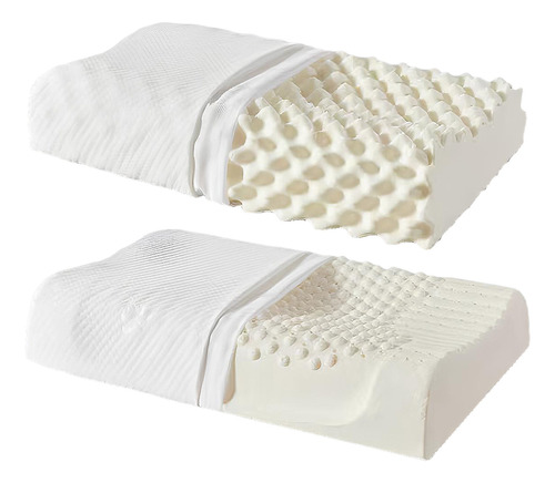 Almohada Memoria Emulsión Pillow Ortopédica Indeformable