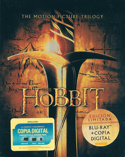 The Hobbit: The Motion Picture Trilogy (3 Br's Steelbook)
