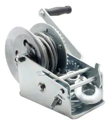 Comprar Guincho Manual Catraca De 1800lbs Com Cabo De Aço 1225kg no Mercado Livre