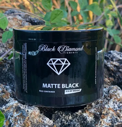 comprar Pigmento Matte Black (negro Mate) Para Resina Epóxica