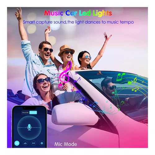  Keepsmile Accesorios de luces interiores de coche