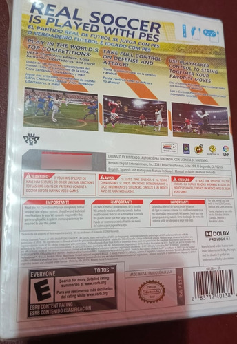 Pes 2013 Físico Nintendo Wii - Pro Evolution Soccer