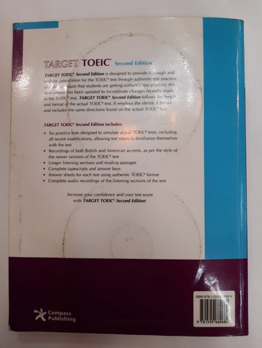 Livro - Target Toeic - Upgrading Toeic Test-taking Skills