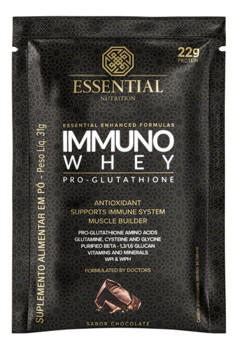 Immuno Whey (sachê) Chocolate Essential Nutrition