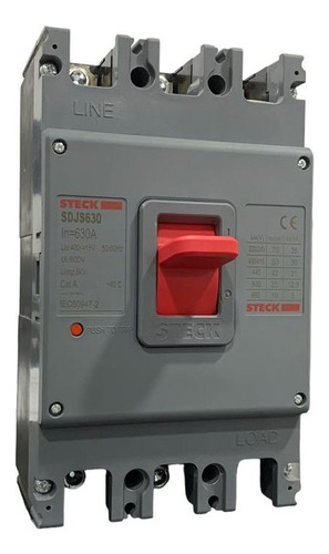 Breaker Trifasico 3x630 Amp Interruptor Termomagnético Steck