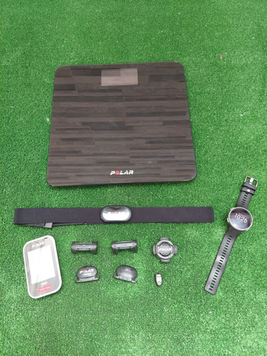 Kit Polar Reloj + Ciclocomputador + Accesorios - Usado 