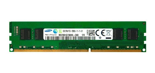 Memoria Ram Samsung Ddr3 8gb Pc3-12800 1600mhz Dimm Pc Escri