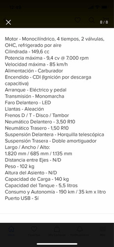 Imagen 15 de 15 de Zanella 150 Exclusive Style