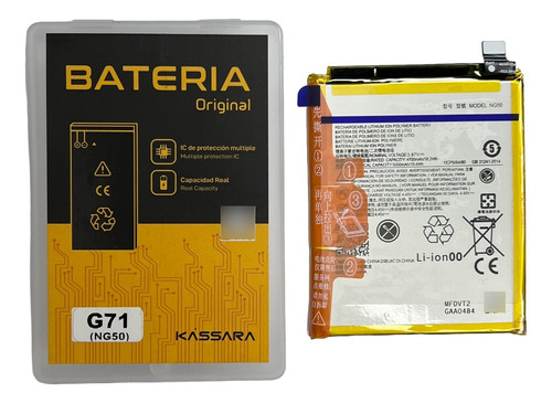 Bateria Kássara For Motorola G71 5g