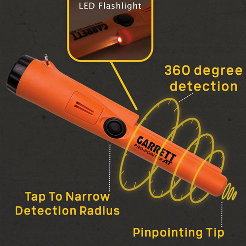 Detector De Metales Garrett Pro Pointer At Impermeable Con F