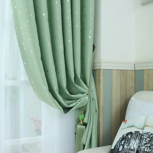 Cortinas Opacas Para Puerta Corrediza De Patio De Sala De Es