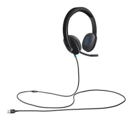 Audífonos Con Micrófono Logitech H540 Alámbrico Usb