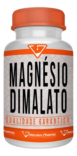 Magnésio Dimalato 550mg 60 Cápsulas Sabor Sem sabor
