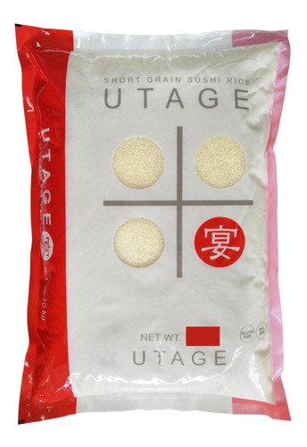 Arroz Utage Premium Short Grain (20kg) Para Sushi 