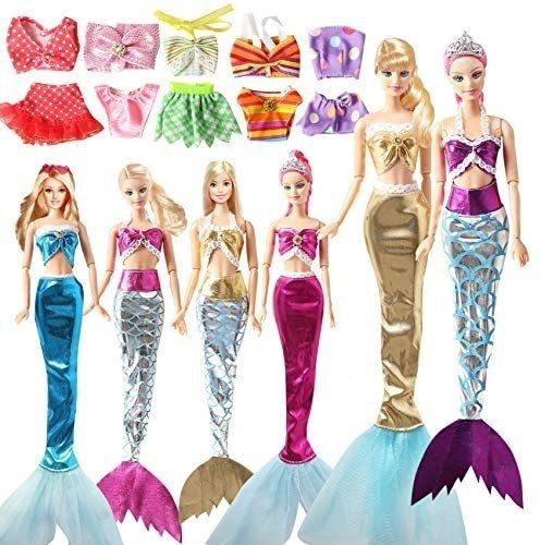 Ropa De Sirena Para Barbie Ropa De Sirena Para Barbie