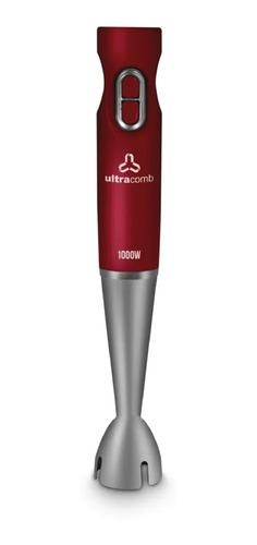 Imagen 3 de 10 de Licuadora De Mano Mixer Ultracomb Lm-2521 Rojo Lh Confort