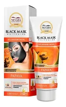 Comprar Mascarilla facial para piel mixta Nevada Cuidado Facial Nevada Mascarilla Black Mask de Papaya Aclarador Facial Exfoliante Energizante 120 g