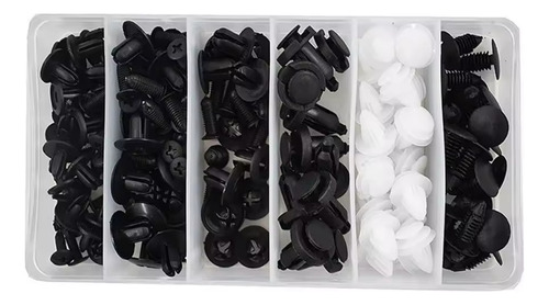 Kit 100 Presilha Grampo Parabarro Parachoque Universal Carro