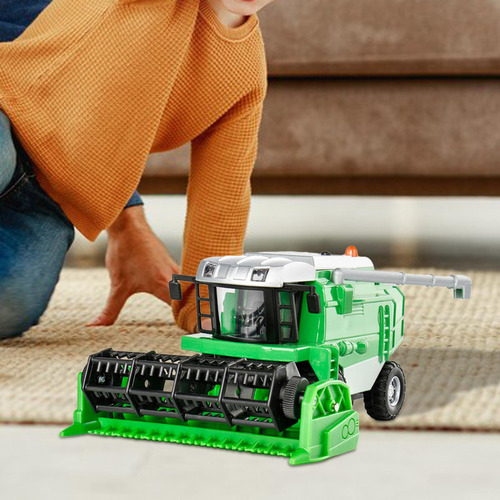 Cosechadora De Juguete Para Coche De Granja Pequeña Con