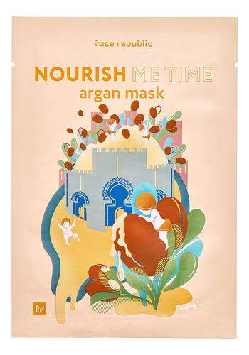 Face Republic Mascarilla De Argan Nourish Me Time