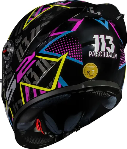 Capacete Ls2 Ff358s Rafael Paschoalin Piloto Lançamento Flex