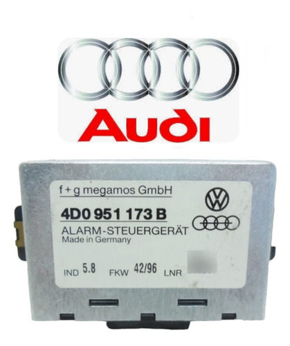 Módulo Alarme Audi A4 A6 A8 4d0 951 173 B Original Novo