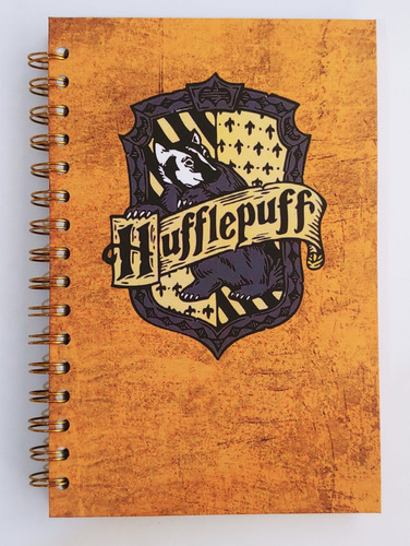 Libreta Harry Potter Pasta Dura Gryffindor Stickers