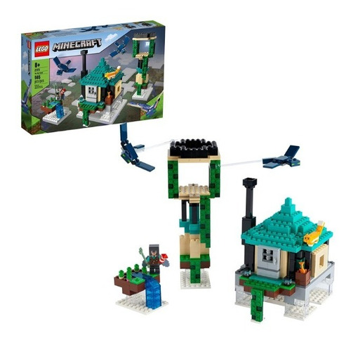 Lego Minecraft Sky Tower 565 Piezas Kit De Construcción