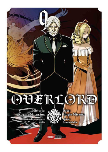 Overlord: Panini Manga Overlord N.9, De Kugane Maruyama. Serie Overlord, Vol. 9. Editorial Panini, Tapa Blanda, Edición 1 En Español, 2020