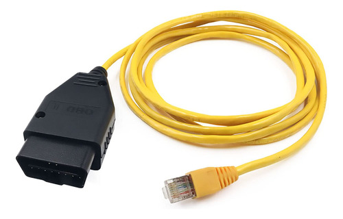 Alchiauto Ethernet Enet Obd Obdii Rj45 Obd2 Cable Para B-m-w