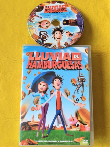 Lluvia De Hamburguesas - Dvd Original 