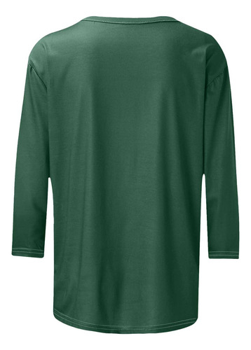 Camiseta Con Estampado Del Día De San Patricio Para Mujer, C