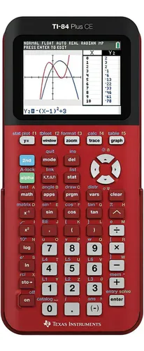 Texas Instruments Gra Texas Instruments Ti-84 Plus Ce Radical Red Calculadora Gra | MercadoLibre