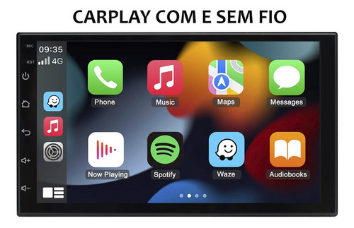 Multimidia Versa 15/19 7p Android Carplay 64gb Play