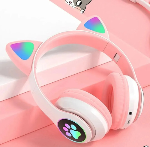 Audífonos Inalambricos Gato Audifono Bluetooth