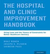 Comprar Libro The Hospital And Clinic Improvement Handbook : Usin...