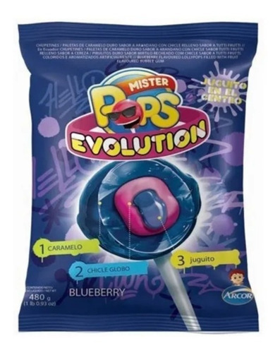 24un Chupetin Pop Evolution  - Hoy Oferta La Golosineria -