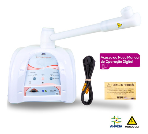 Novo Dermosteam Ibramed Vapor De Ozônio E Fototerapia